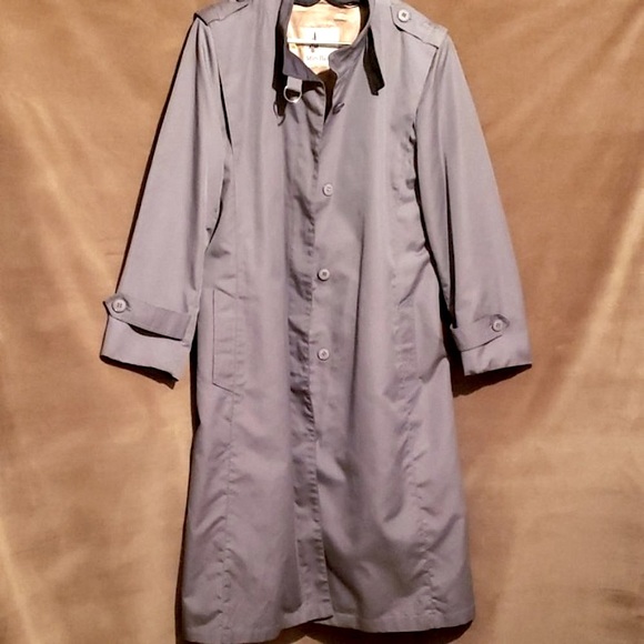 MISTY HARBOR OLIVE TRENCH, WOOL LINING SZ XXL - Picture 1 of 8